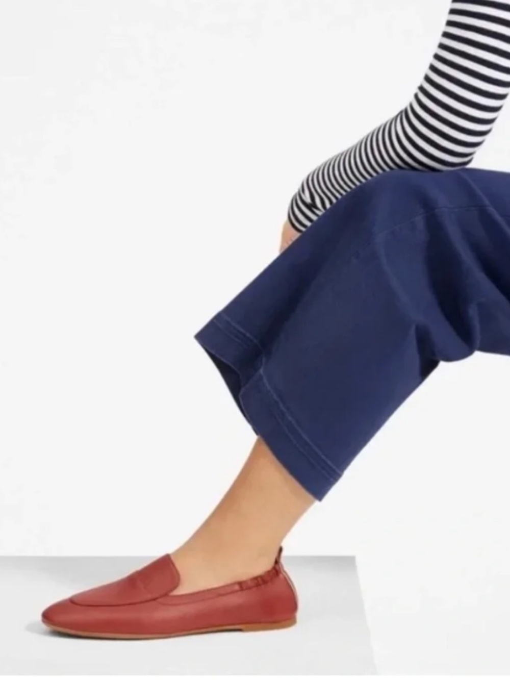 Everlane Day Loafer in Dark Rose Size 7.5 - Picture 2 of 10